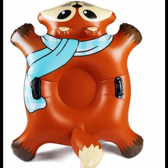 ❄️NEW IN BOX❄️BIG MOUTH Flyin’ FOX Snow Tube - Picture 6 of 14